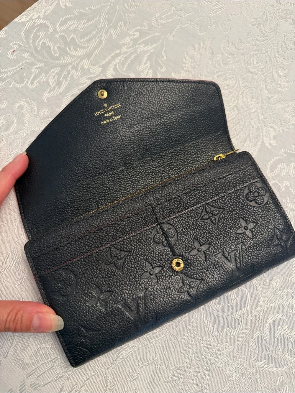 Louis Vuitton Empriente Navy Wallet